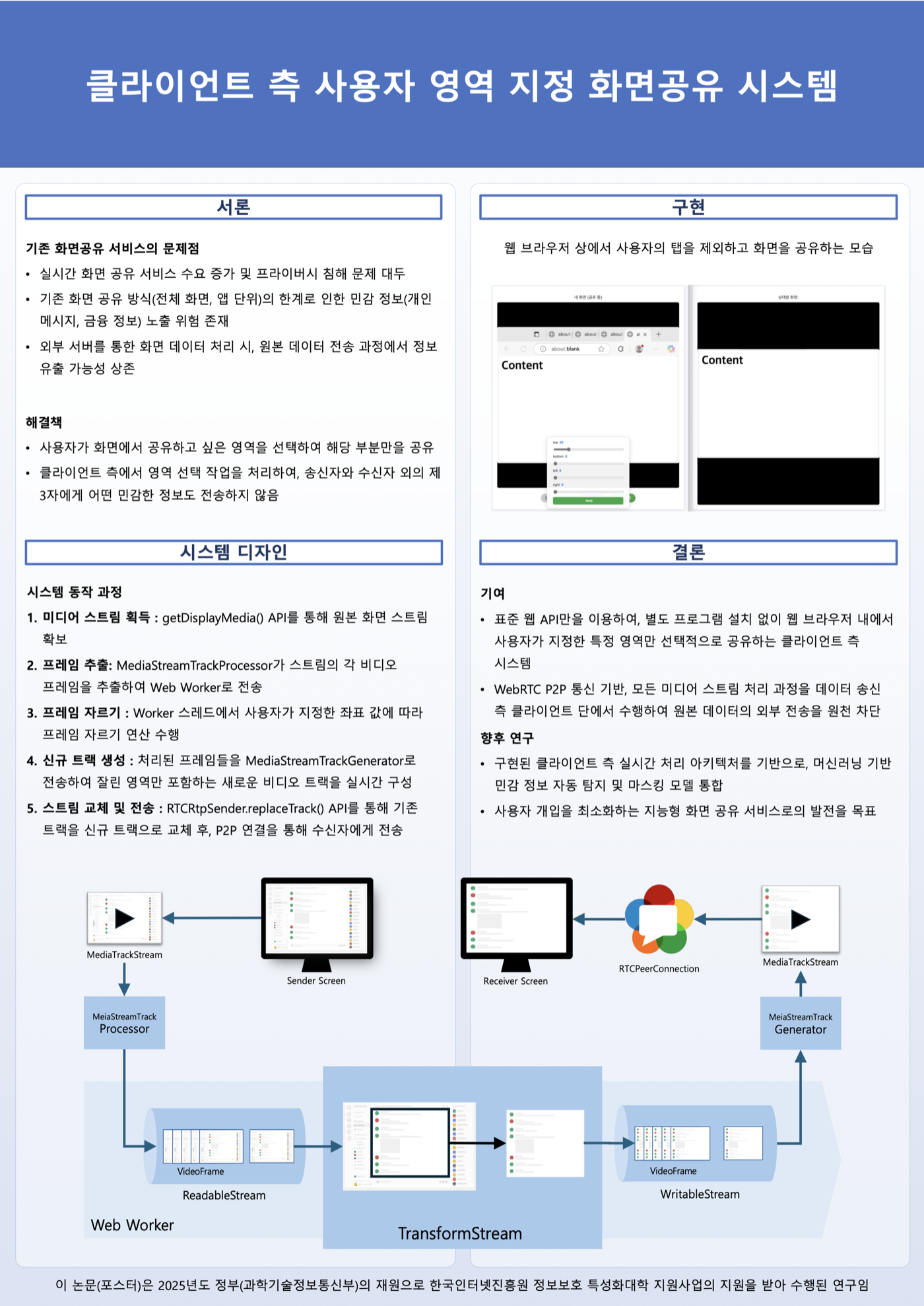 KIISC CCC 2025 발표 포스터